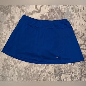 Fila Women's Royal Blue Skort SIZE MEDIUM